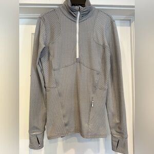 Lululemon Women’s S Gray Half-Zip Sweater EUC